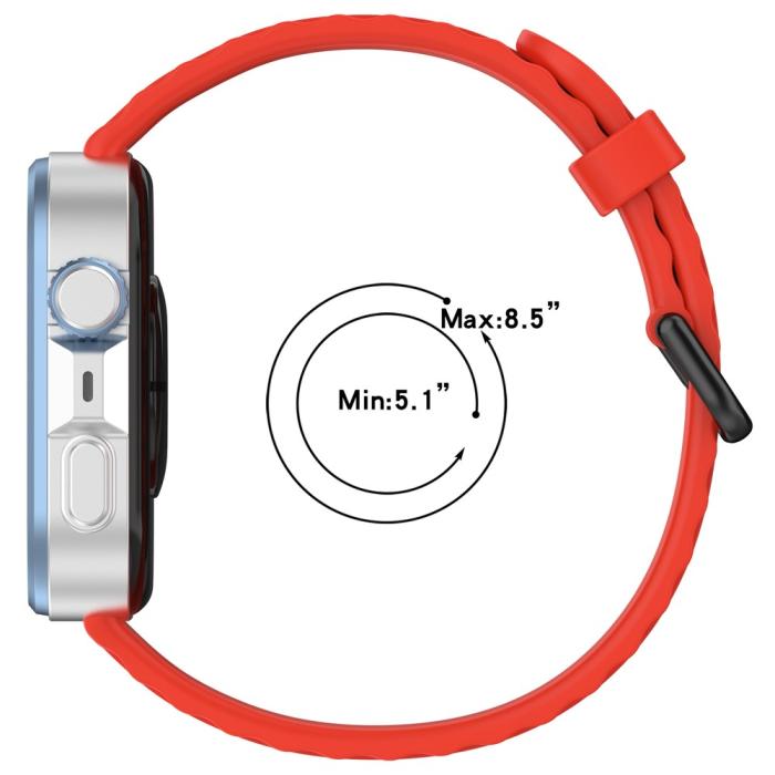Bild 6, Huawei Watch Fit 4 Pro / 4 / 3 Armband Silikon Militär Grön