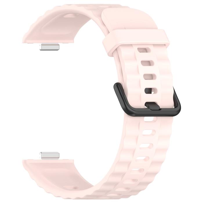 Bild 2, Huawei Watch Fit 4 Pro / 4 / 3 Armband Silikon Ljus Rosa
