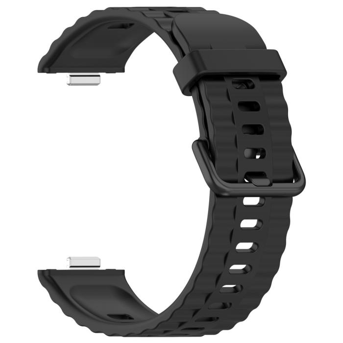 Bild 2, Huawei Watch Fit 4 Pro / 4 / 3 Armband Silikon Svart