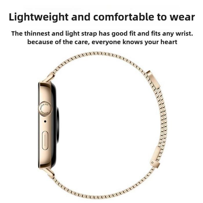 Bild 4, Huawei Watch Fit 4 Pro / 4 / 3 Klockarmband Milanese Mörk Grå