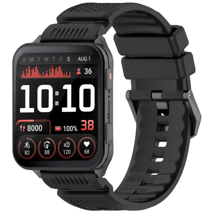 Bild 2, Garmin Venu X1 Klockarmband Silikon Svart