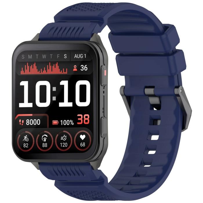 Bild 2, Garmin Venu X1 Klockarmband Silikon Mörk Blå