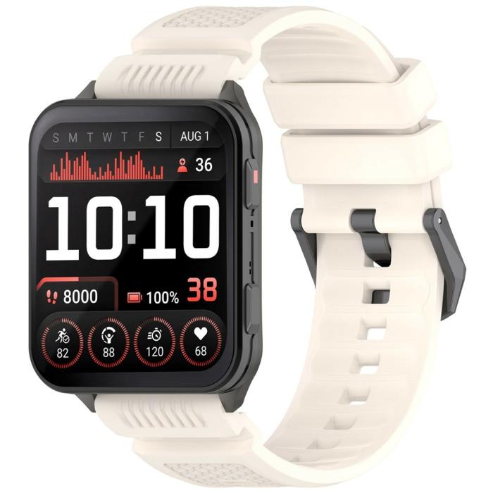 Bild 2, Garmin Venu X1 Klockarmband Silikon Starlight