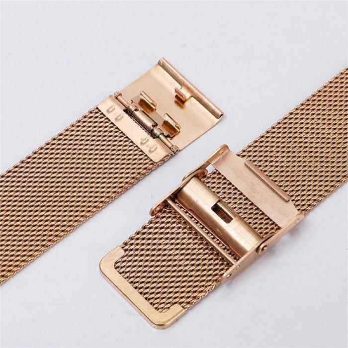 Bild 5, Garmin Venu X1 Klockarmband Milanese Roséguld
