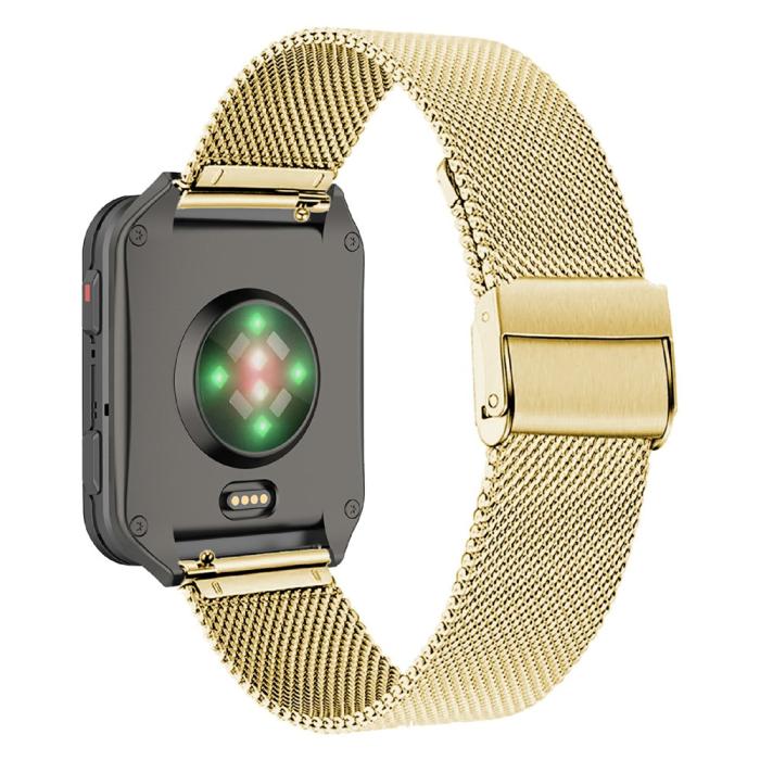 Bild 1, Garmin Venu X1 Klockarmband Milanese Guld
