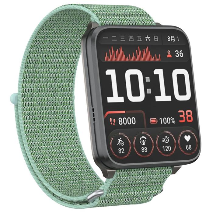 Bild 3, Garmin Venu X1 Armband Nylon Loop Grön
