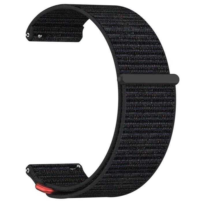 Bild 1, Garmin Venu X1 Armband Nylon Loop Svart