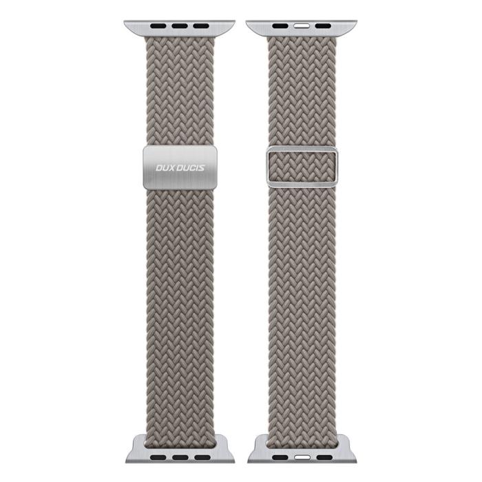 Bild 2, DUX DUCIS Apple Watch 38/40/41/42 mm Armband Flätat Grå