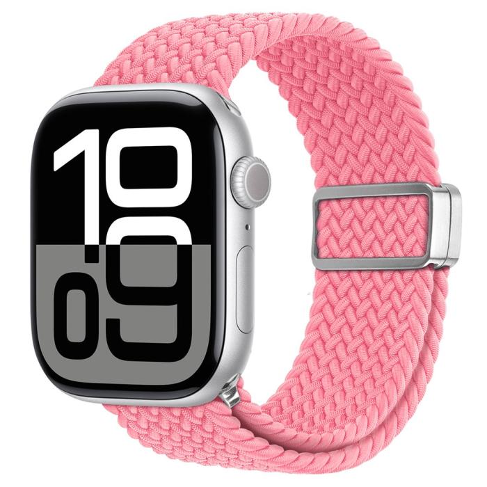 Bild 3, DUX DUCIS Apple Watch 38/40/41/42 mm Armband Flätat Rosa