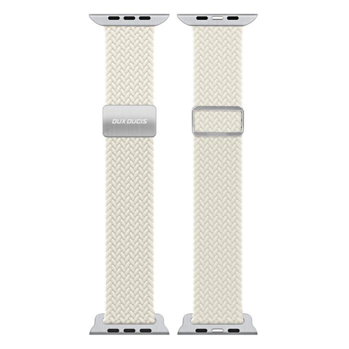 Bild 2, DUX DUCIS Apple Watch 38/40/41/42 mm Armband Flätat Starlight