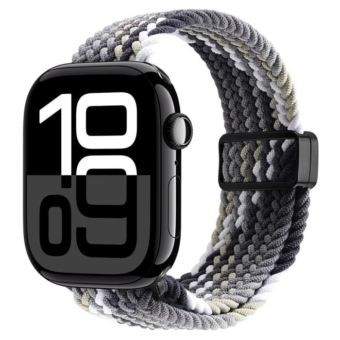 Bild 3, DUX DUCIS Apple Watch 42/44/45/46/49 mm Armband Flätat Gradient