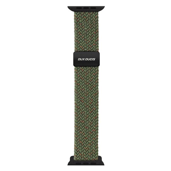 Bild 1, DUX DUCIS Apple Watch 42/44/45/46/49 mm Armband Flätat