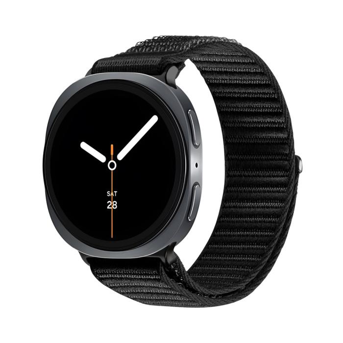 Bild 3, DUX DUCIS Galaxy Watch 8 46/44/40 mm Armband Nylon Loop Svart