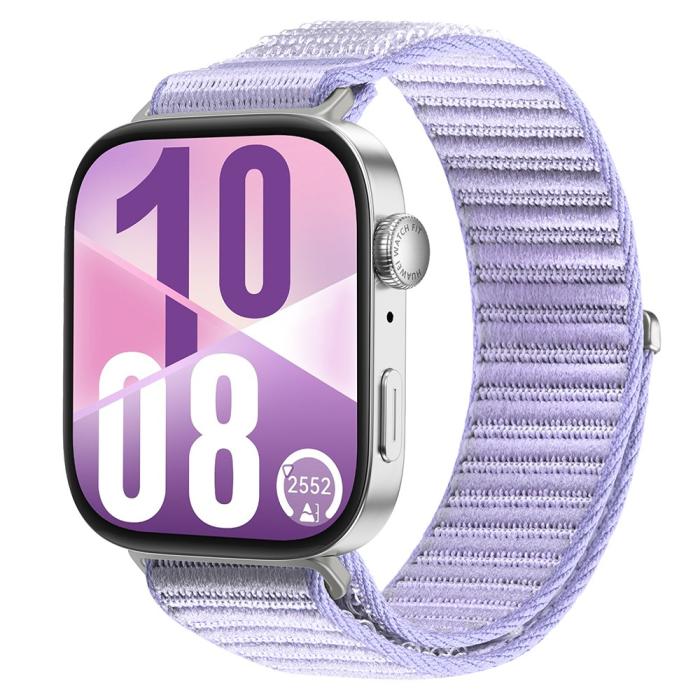 Bild 3, DUX DUCIS Huawei Watch Fit 4 Pro/4/3 Armband Nylon Loop Lila
