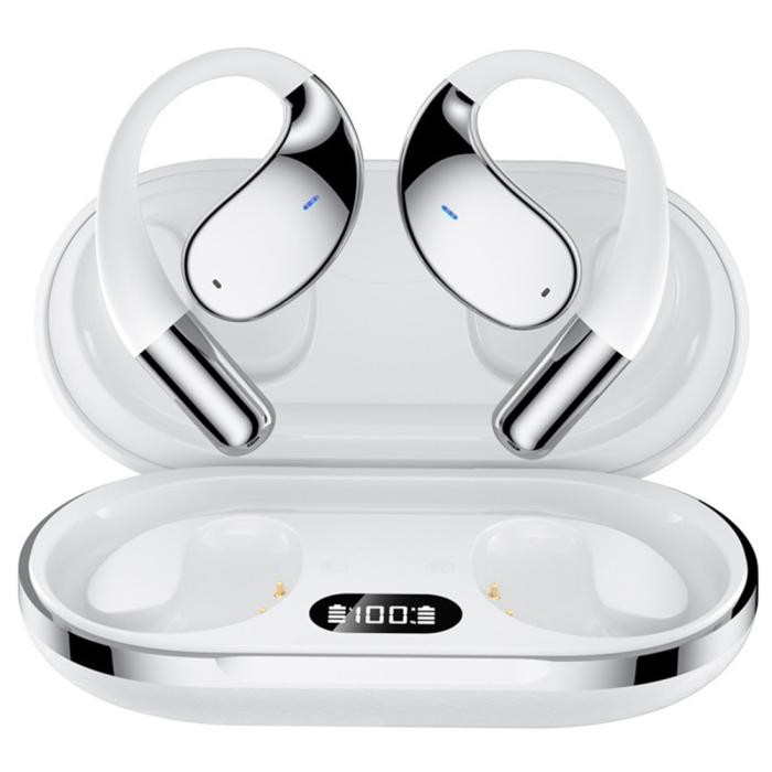 Bild 1, YYK Open-Ear Hörlurar Trådlösa Vit