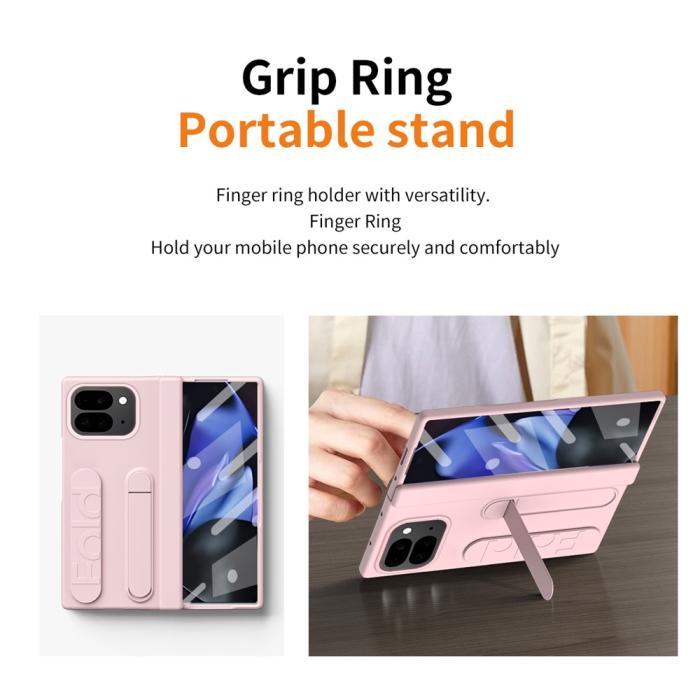 Bild 3, Google Pixel 10 Pro Fold Skal Kickstand Rosa