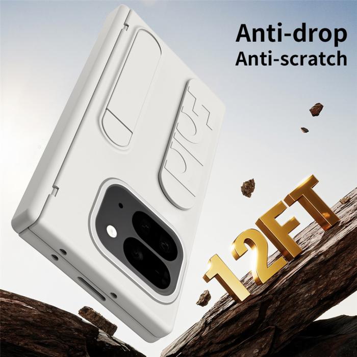 Bild 4, Google Pixel 10 Pro Fold Skal Kickstand Vit