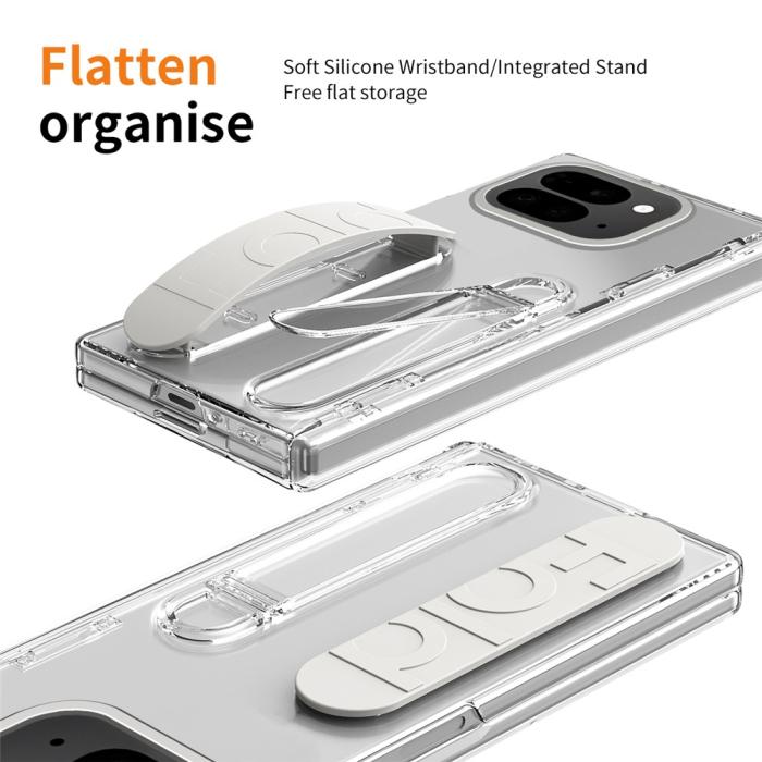 Bild 5, Google Pixel 10 Pro Fold Skal Kickstand Transparent