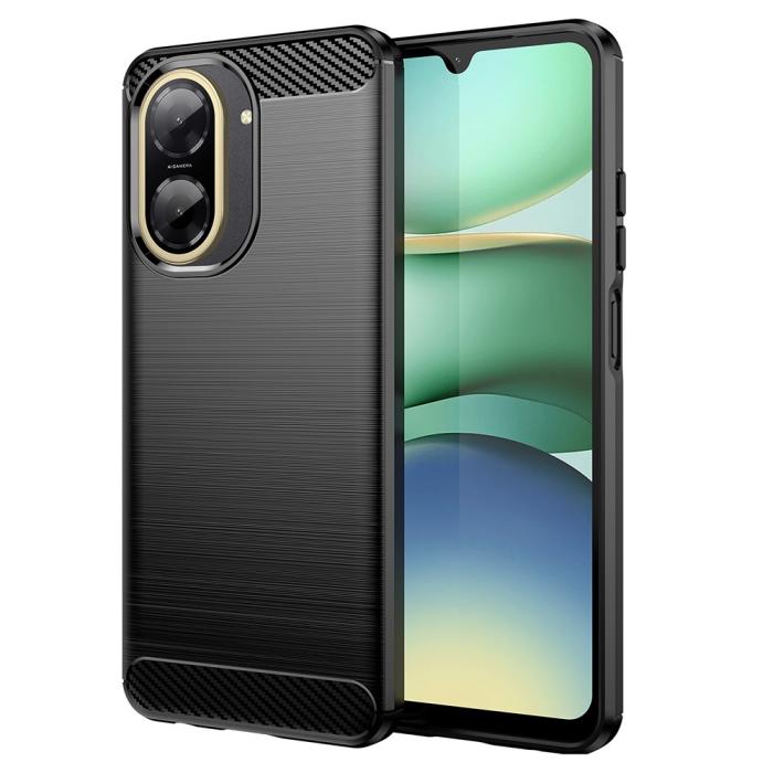 Bild 1, Xiaomi Redmi A5 Skal Borstad Stål Textur Svart