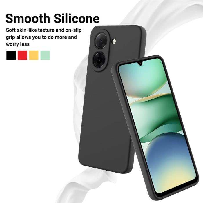 Bild 3, Xiaomi Redmi A5 Skal Liquid Silikon Svart