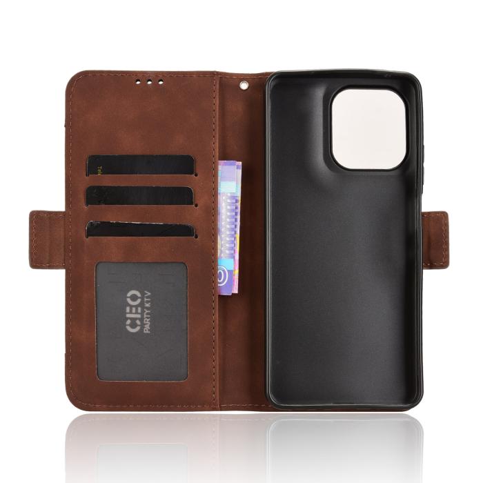 Bild 4, Motorola Moto G56 5G Fodral Med Avtagbart Kortfack Brun