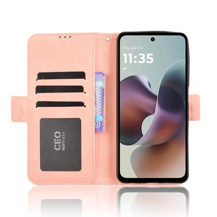 Bild 5, Motorola Moto G56 5G Fodral Med Avtagbart Kortfack Rosa