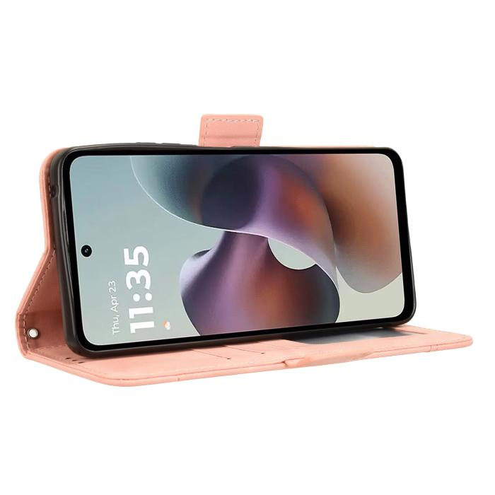 Bild 6, Motorola Moto G56 5G Fodral Med Avtagbart Kortfack Rosa