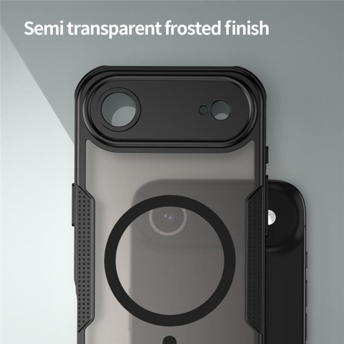 Bild 4, iPhone Air Skal MagSafe Hybrid Armor Svart