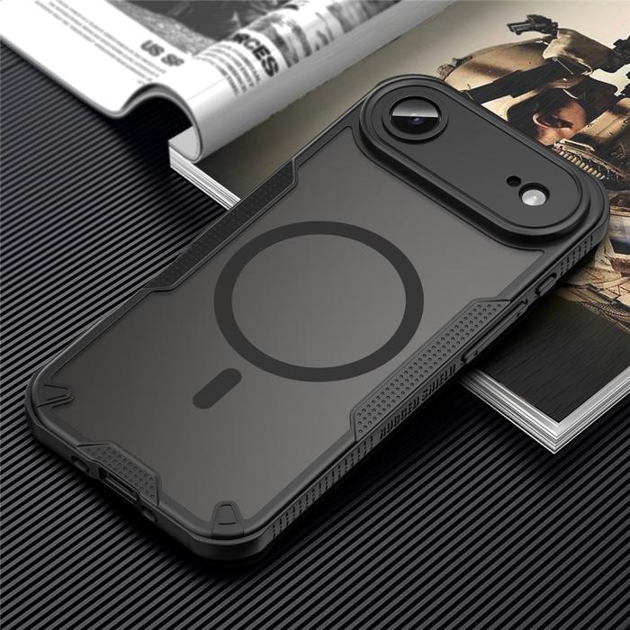 Bild 6, iPhone Air Skal MagSafe Hybrid Armor Svart