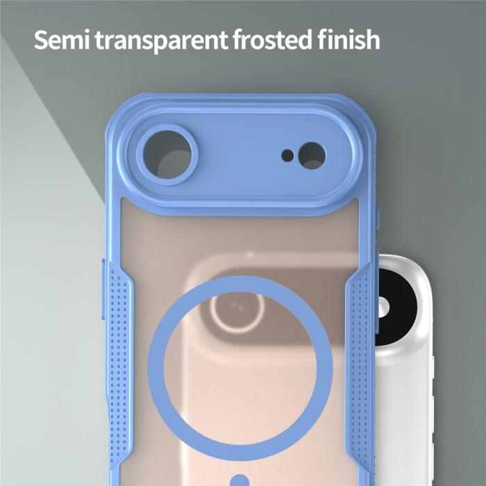 Bild 4, iPhone Air Skal MagSafe Hybrid Armor Blå
