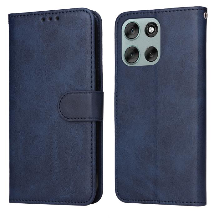 Bild 1, Motorola Moto G56 5G Fodral Läder Blå