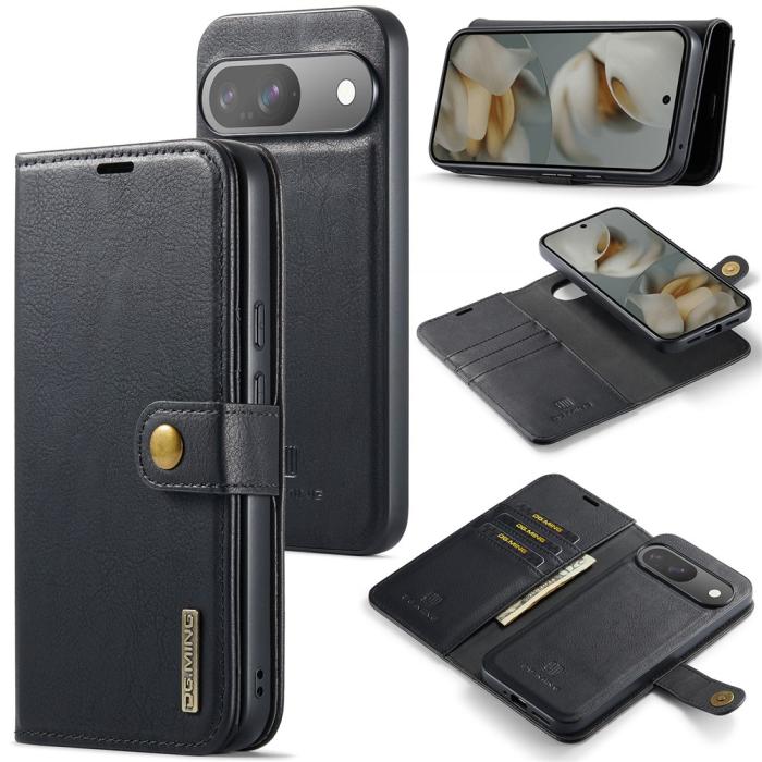 Bild 1, DG.MING Google Pixel 10/10 Pro 2in1 Magnet Fodral / Skal Svart