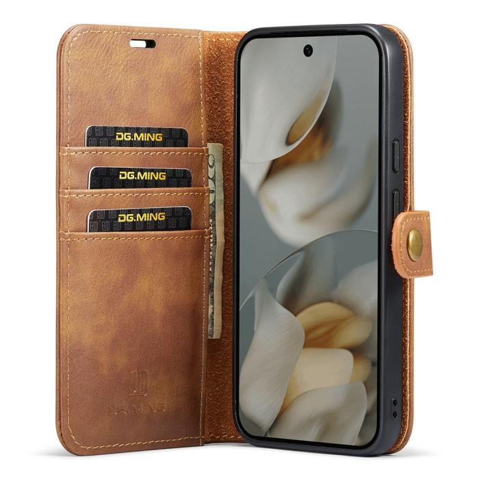 Bild 2, DG.MING Google Pixel 10/10 Pro 2in1 Magnet Fodral / Skal Brun