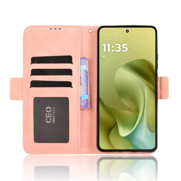 Bild 6, Motorola Moto G86 5G Fodral Med Avtagbart Kortfack Rosa