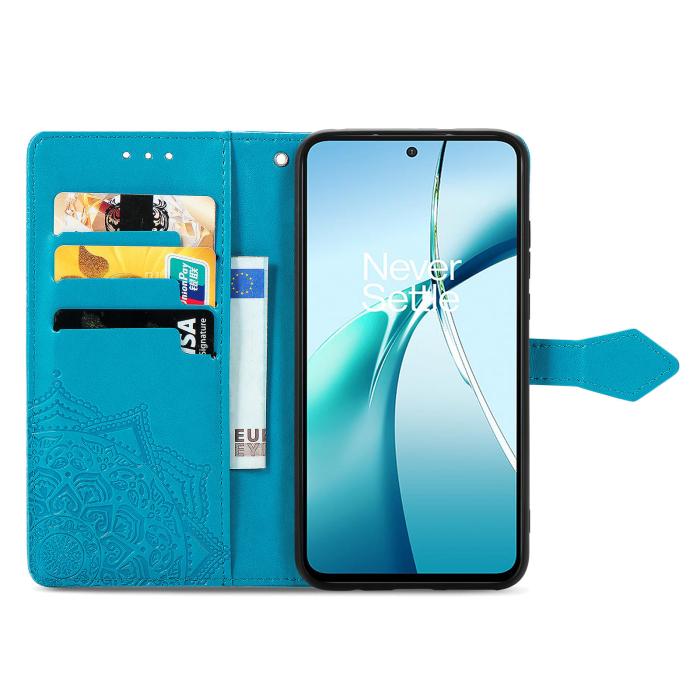 Bild 4, Motorola Moto G56 5G Fodral Mandala Läder Blå