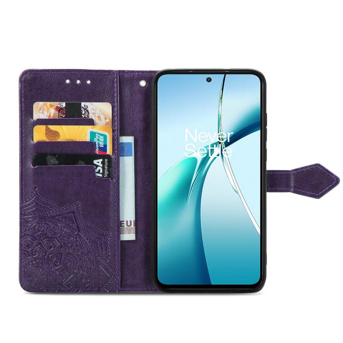 Bild 4, Motorola Moto G56 5G Fodral Mandala Läder Lila