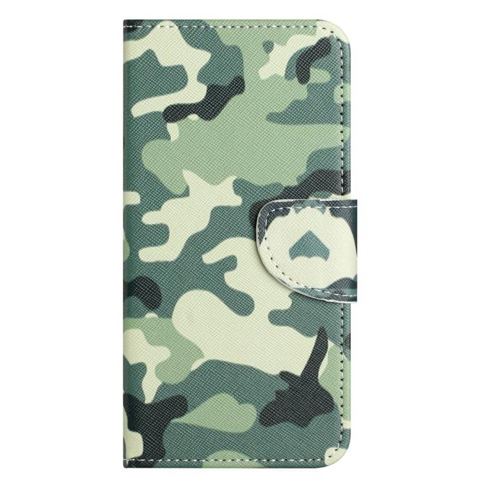 Bild 4, Motorola Moto G86 Power/G86 5G Fodral Läder Camouflage