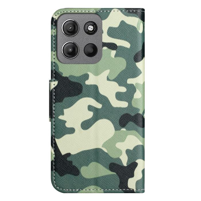 Bild 5, Motorola Moto G86 Power/G86 5G Fodral Läder Camouflage