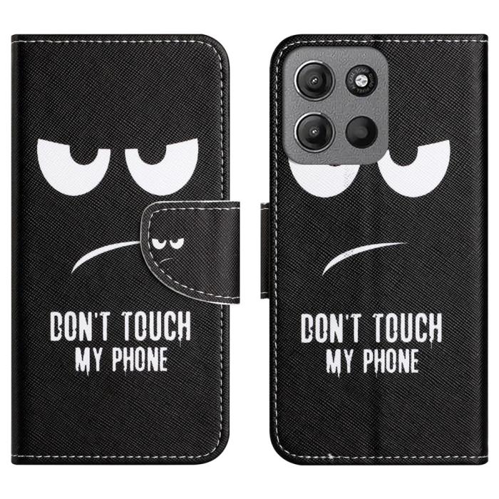 Bild 1, Motorola Moto G86 Power/G86 5G Fodral Läder Dont Touch