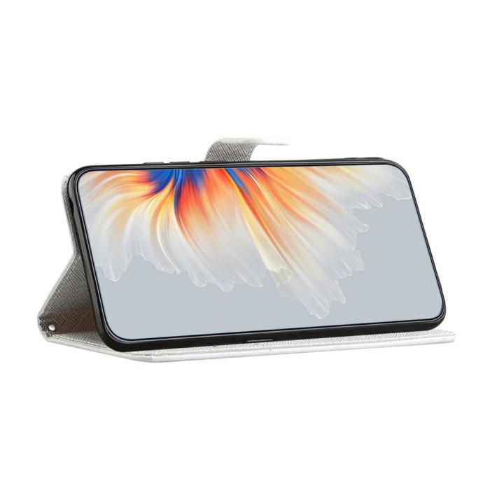 Bild 2, Motorola Moto G86 Power/G86 5G Fodral Läder Fjäder