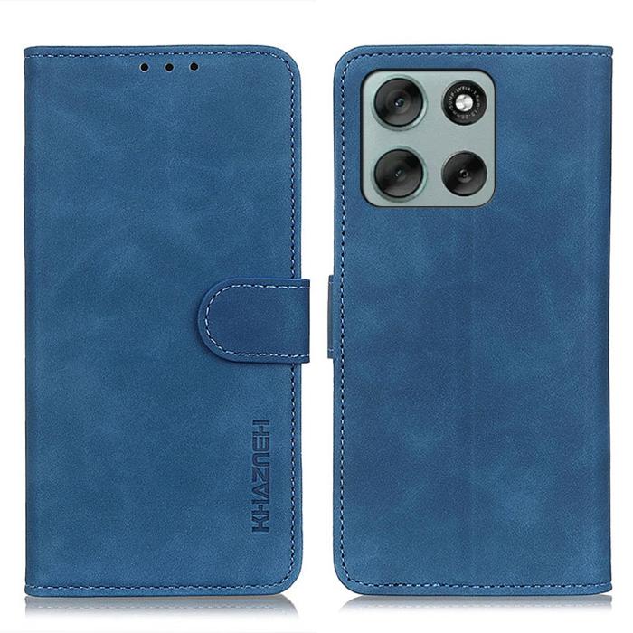 Bild 1, KHAZNEH Motorola Moto G56 5G Fodral Läder Blå