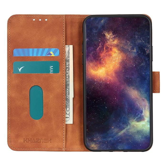 Bild 3, KHAZNEH Motorola Moto G56 5G Fodral Läder Brun