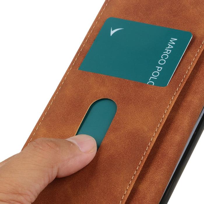 Bild 5, KHAZNEH Motorola Moto G56 5G Fodral Läder Brun