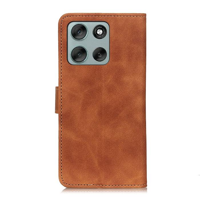 Bild 6, KHAZNEH Motorola Moto G56 5G Fodral Läder Brun