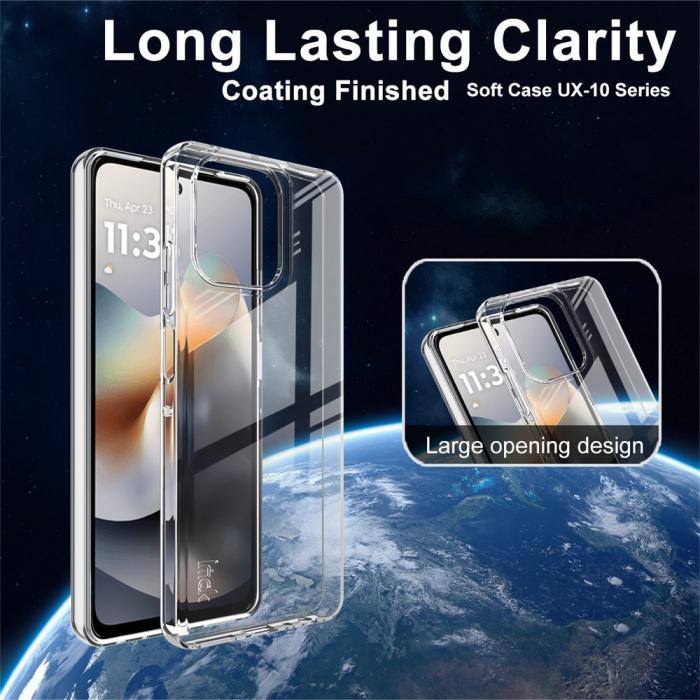 Bild 3, IMAK Motorola Moto G56 5G Skal Soft TPU Transparent