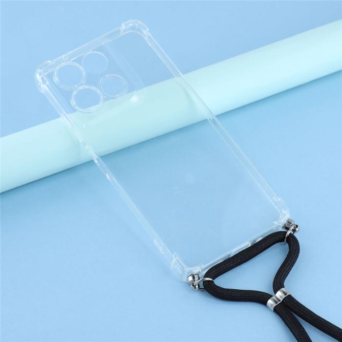 Bild 2, Motorola Moto G86 5G Skal Med Mobilsnöre Transparent