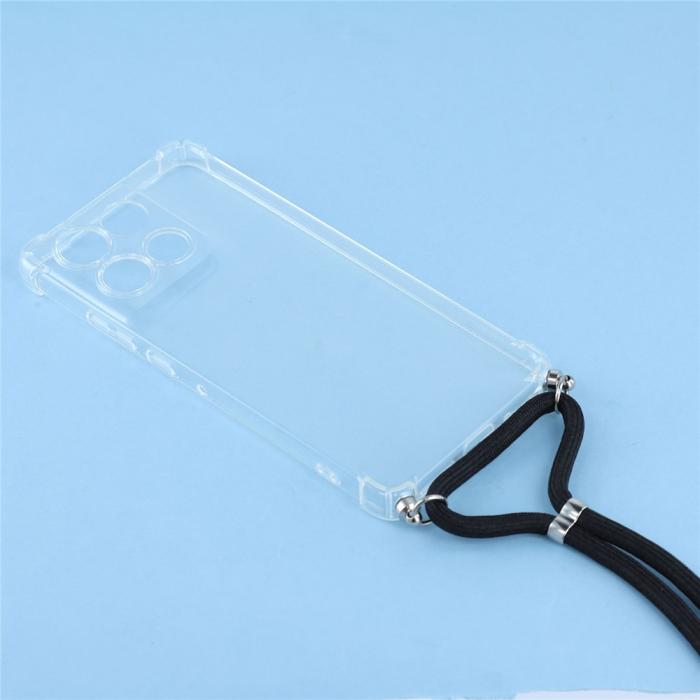 Bild 3, Motorola Moto G86 5G Skal Med Mobilsnöre Transparent