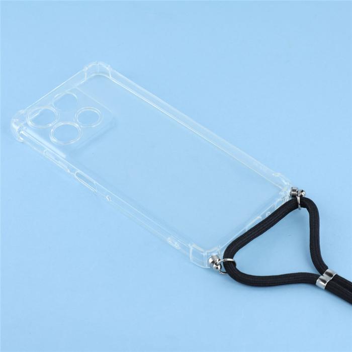 Bild 3, Motorola Moto G56 5G Skal Med Mobilsnöre Transparent