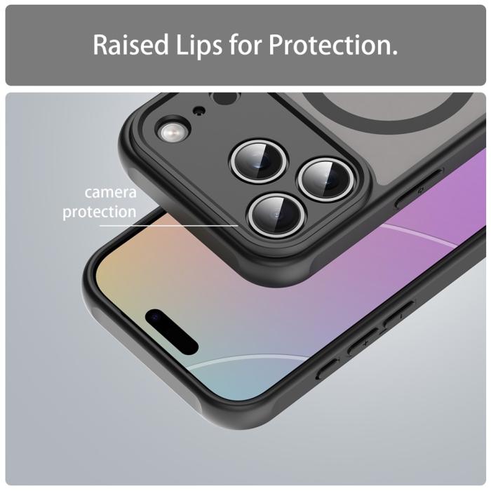 Bild 5, iPhone 17 Pro Skal MagSafe Hybrid Svart