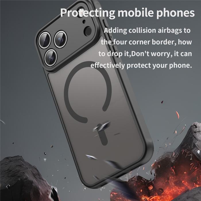 Bild 3, iPhone 17 Pro Max Skal MagSafe Hybrid Svart